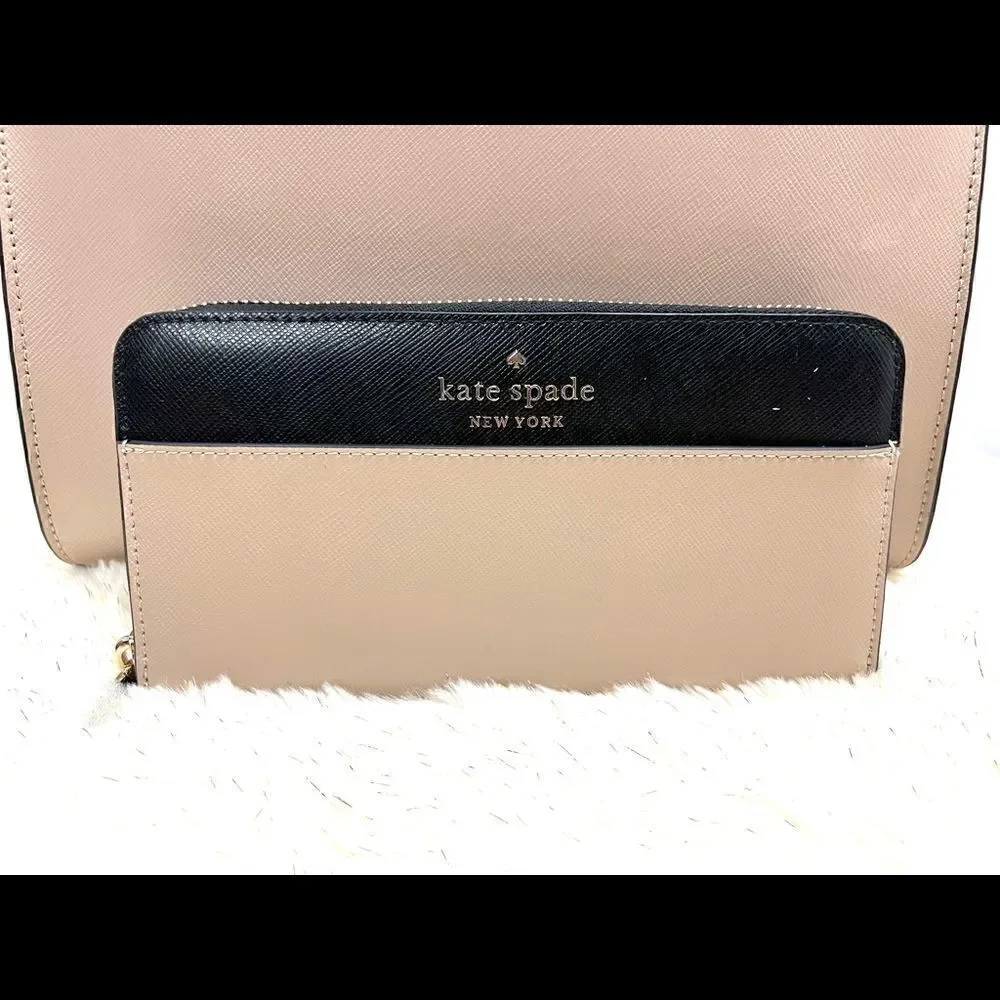 🔥🎁NWT! New Kate Spade STACI Wallet colorblock